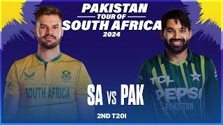  Live: Pakistan Vs South Africa Live – 2nd T20 | PAK Vs SA Live | Pakistan Live Cricket Match Today