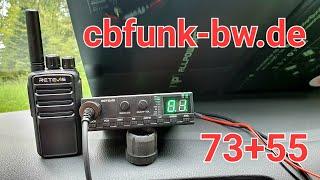 CB-Funk: Retevis MB62 + DX Power Easy Fed / Heute mal nicht so gut gelaufen! 73+55 