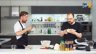 Домашняя шаурма — с корюшкой! «Еда на ночь», 1-й сезон. Готовит Виталий Истомин