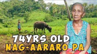 LOLA SA LEYTE NA MAY LABING TATLONG ANAK NAPIPILITANG MAG TRABAHO SA BUKID PARA LANG MAY MAKAIN