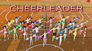 CHEERLEADER MV| 1.040.00 update | SAKURA School Simulator Chinese version | Rina Tamaki