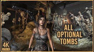 Tomb Raider - All Optional Tombs (4K 60FPS)