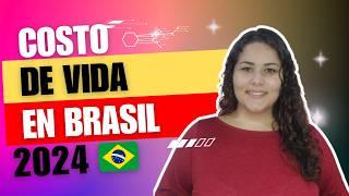 COSTO DE VIDA EN BRASIL  2024 . Gastos básicos de 2 personas !!!!