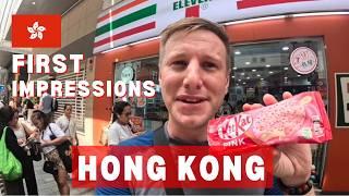 First Impressions of Hong Kong 