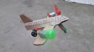 How To Make A [Flying Airplane] - At Home