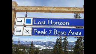 Breckenridge Ski Tour: Lost Horizon (Pk6 to Pk7, Intermediate)