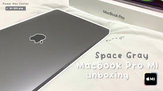  13" Space Gray MacBook Pro M1 2020 Unboxing + Set Up (with accessories) 