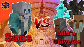 Sans vs Mins Universe | Minecraft Mob Battle