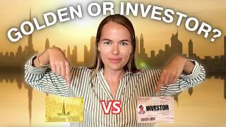 What Is the Best VISA for Moving to DUBAI? (Golden vs Investor)