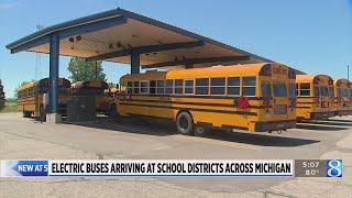 Grants help W MI schools switch to electric buses