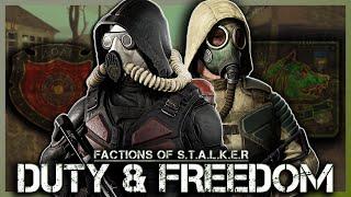 Factions Of STALKER - Duty & Freedom | Full Faction Lore STALKER