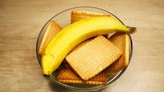 Definitely try it out! 1 banana and an incredibly easy delicious dessert in 3 minutes