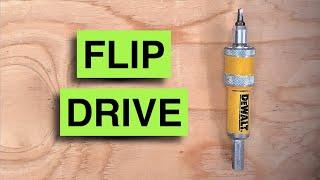 Why you should have Dewalt's DRILL BIT FLIP DRIVE - DW2700#8