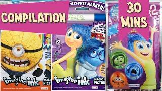 Despicable Me 4 & Inside Out 2 Coloring Compilation