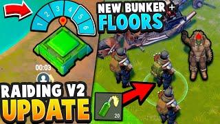 Raiding v2 Update, NEW Bunker, Floor 5 + 6, Max Level Increase, Molotov - Last Day on Earth Survival