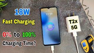 Vivo T2x 5G Charging test | vivo t2x battery charging test 0 to 100% charging time | vivo t2x review