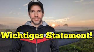 Wichtiges Statement!