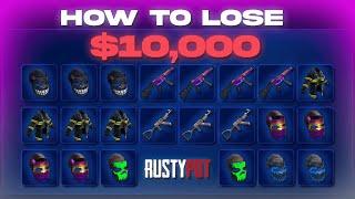 How to lose $10,000 in 5 minutes | RustyPot Coinflip