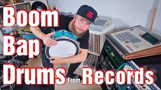 How I Make Boom Bap Drums From Vinyl On The Akai MPC