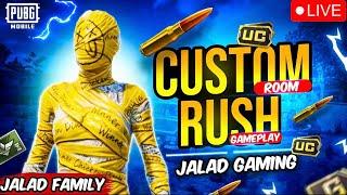 RUSH GAMEPLAY AND CUSTOM ROOMS | JALAD GAMING YT