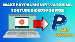 Make PayPal Money Watching YouTube Videos For FREE! (Make Money Online 2021)