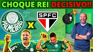 PALMEIRAS PRONTO PARA O SÃO PAULO | VITOR ROQUE SERÁ TITULAR | PRONTOS PARA O CHOQUE REI