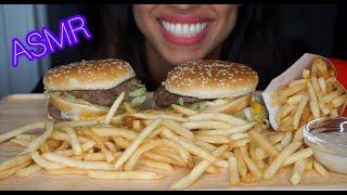 ASMR McDonald's Midnight Meal (MESSY EATING) Soft Chewing Sounds (Light Whispering) | ASTR-ASMR