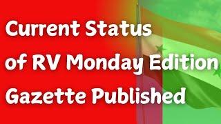 Iraqi Dinar-Good News for Dinar Current Status of RV Monday Edition Gazette Published 