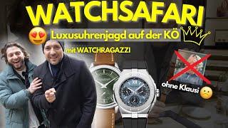 WATCHSAFARI mit Watchragazzi in Düsseldorf - Besuch im Laden von Klaus Gawron. Chopard, Rolex, Patek