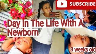 DAY IN THE LIFE OF A SRILANKAN MOM/#newbornbaby #routinevlog #dayvlog #feeding #week3old#fisttimemom