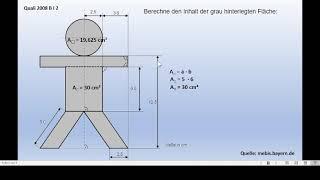 Um den Quali zu bestehen, musst du Pythagoras verstehen! (Quali 2008 Mathe Bayern)