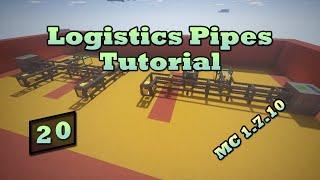 Logistics Pipes Tutorial - #20 - Firewall Pipe