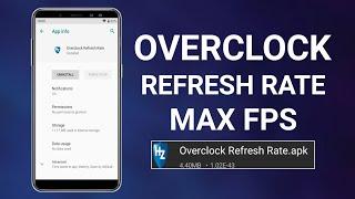 OVERCLOCK REFRESH RATE ! FIX LAG ! MAX FPS ! BOOST PERFORMANCE - NO ROOT