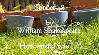 Sonnets Shakespeare Sonnet 48