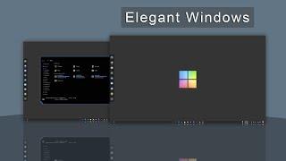 Elegant Windows Theme | Best Windows Theme| Make Windows look Awesome 2022