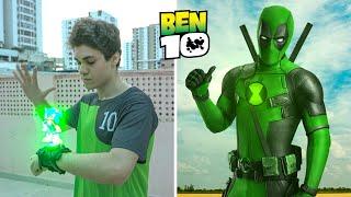 Ben 10 Transforms into Deadpool From Deadpool 3 | VFX Short Film