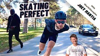 Perfect Skating - Private lesson with Joey Mantia (Skating GOAT)