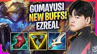 GUMAYUSI TRIES EZREAL WITH NEW BUFFS! - T1 Gumayusi Plays Ezreal ADC vs Kalista! | Season 2024