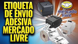 Como configurar o Mercado Livre para imprimir etiqueta de envio em impressora térmica Zebra Elgin