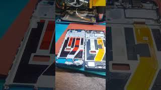 How to repair bend mobile phone#smartphone #redmi #iphone