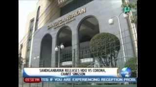 NewsLife: Sandiganbayan releases 'Hold Departure Order' vs. Ex-CJ Corona, Chavit Singson