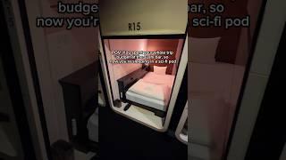 Capsule hotels in Japan are such a unique experience
