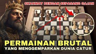 PENGORBANAN PERWIRA YANG SANGAT INDAH & BRUTAL DARI PECATUR LEGENDARIS - Adolf Anderssen vs Dufresne