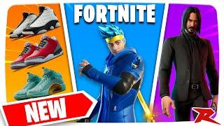 NEW Fortnite Updates: Item Shop New Skins, NINJA, Sketch emotes, John Wick, MY HERO ACADEMIA!