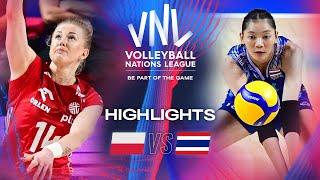  POL vs.  THA - Highlights | Week 3 | Women's VNL 2024