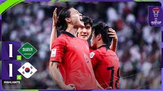 #AsianCup2023 | Round of 16 : Saudi Arabia 1 (2) - (4) 1 Korea Republic