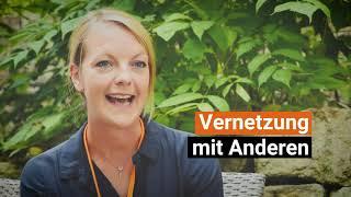 Kristina Bauerreiß vom Bundesverb. Dt. Stiftungen auf dem openTransfer CAMP #Patenschaften in Bremen