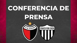  Colón 1 - 0 Chaco For Ever | Conferencia de Prensa ️[EN VIVO] 