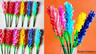 How To Make Simple Beautiful Flowers At Home | Table Decors | Flower Vase | DIY| Home Decors