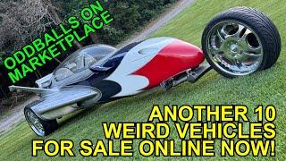 WEIRD VEHICLES WEDNESDAY! 10 Odd Vehicles Selling Online - Links to Ads in Video Description Below